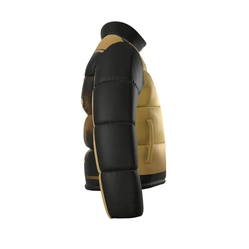 144,000 KINGZ 01-02 Men's Designer Stand Collar Puffer Jacket