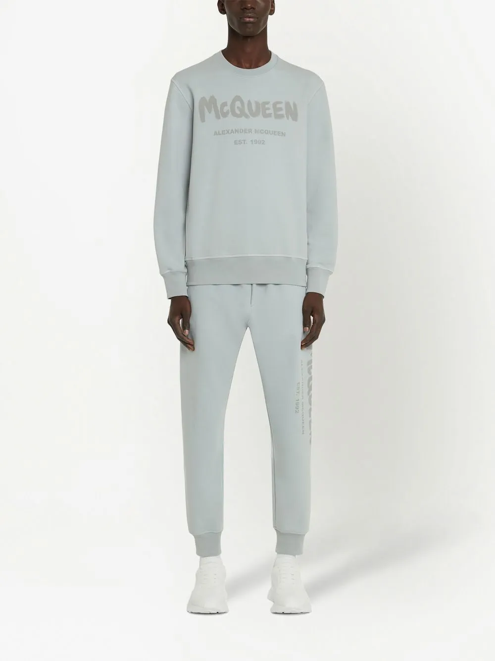 Alexander McQueen Sweaters Grey