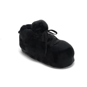 All Black Slippers