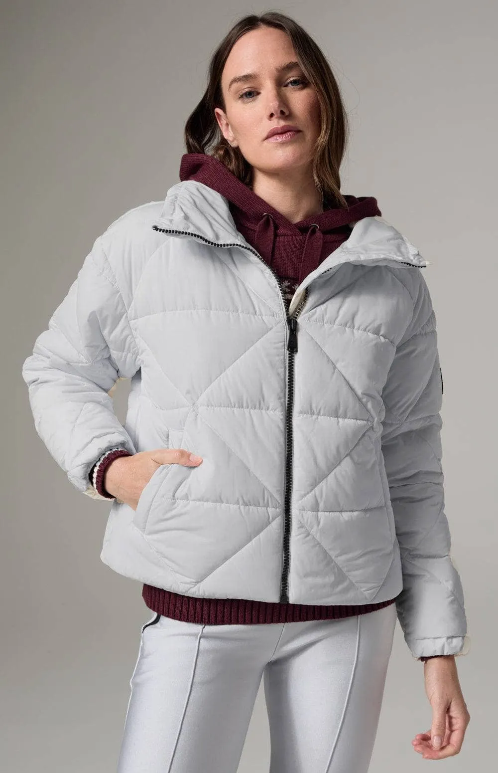 Alta Puffer Jacket | Silver