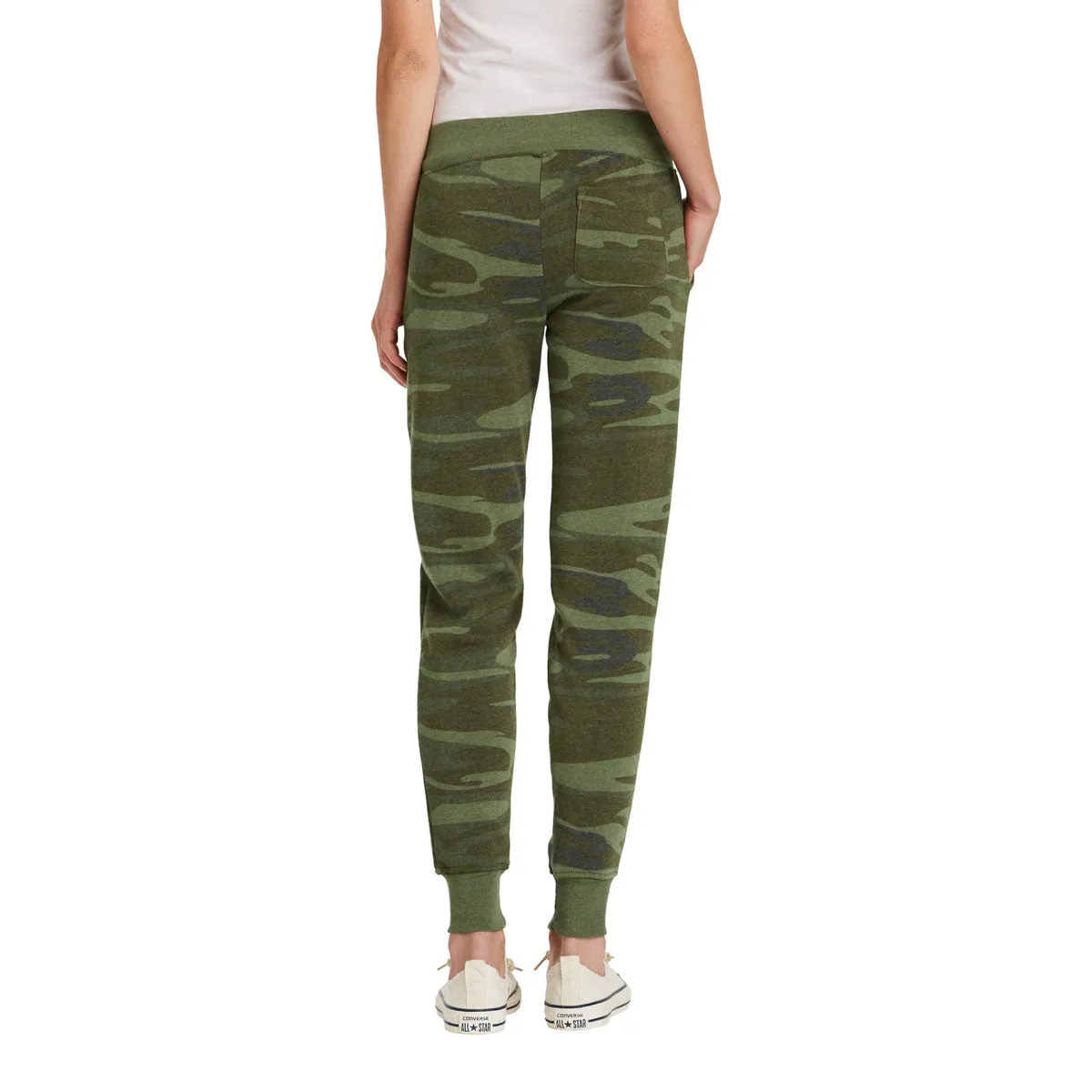 Alternative Women's Camo Jogger Eco-Fleece Pant