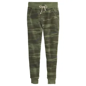 Alternative Women's Camo Jogger Eco-Fleece Pant