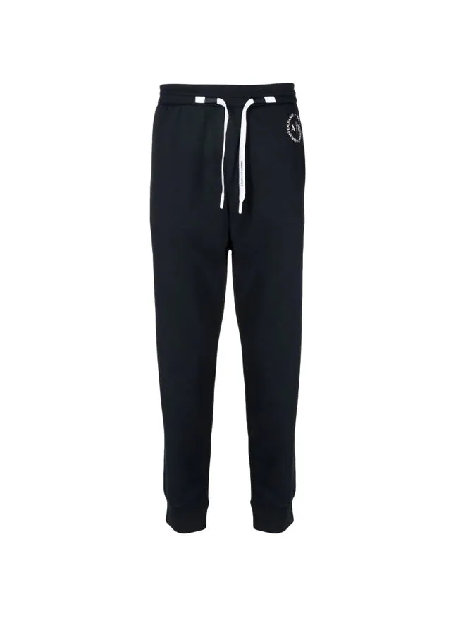 Armani Exchange Poly Rayon Interlock Joggers