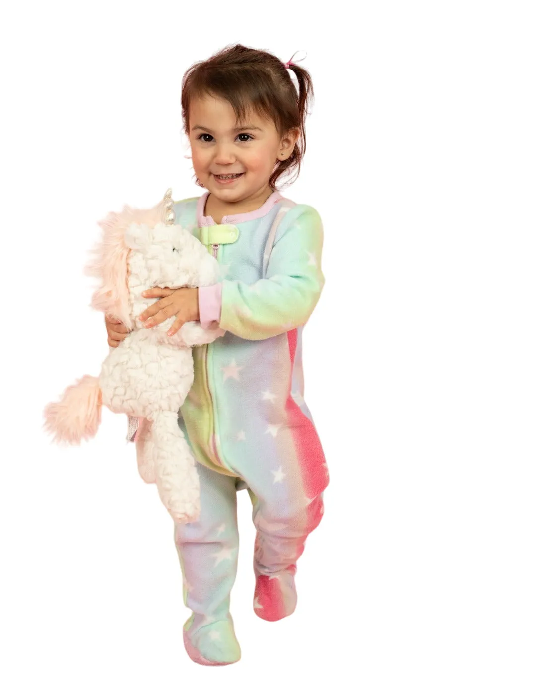 Baby Footed Fleece Tie Dye Pajamas