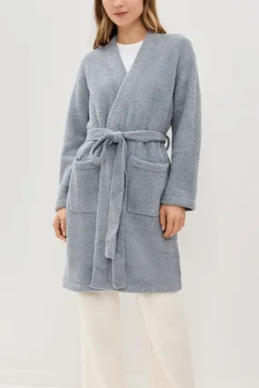 Barefoot Dreams CozyChic Solid Robe - Moonbeam