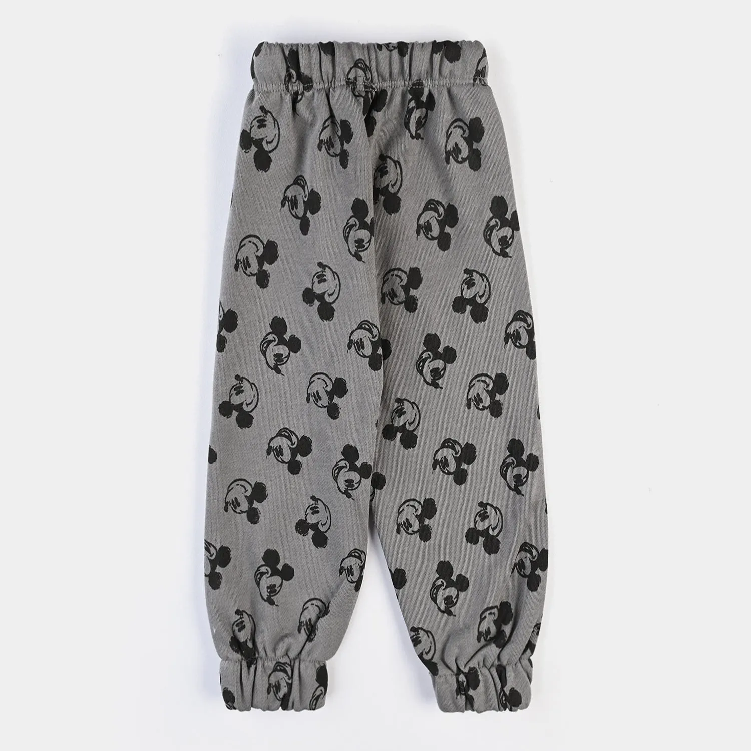 Boys Terry and Fleece Pyjamas-GREY