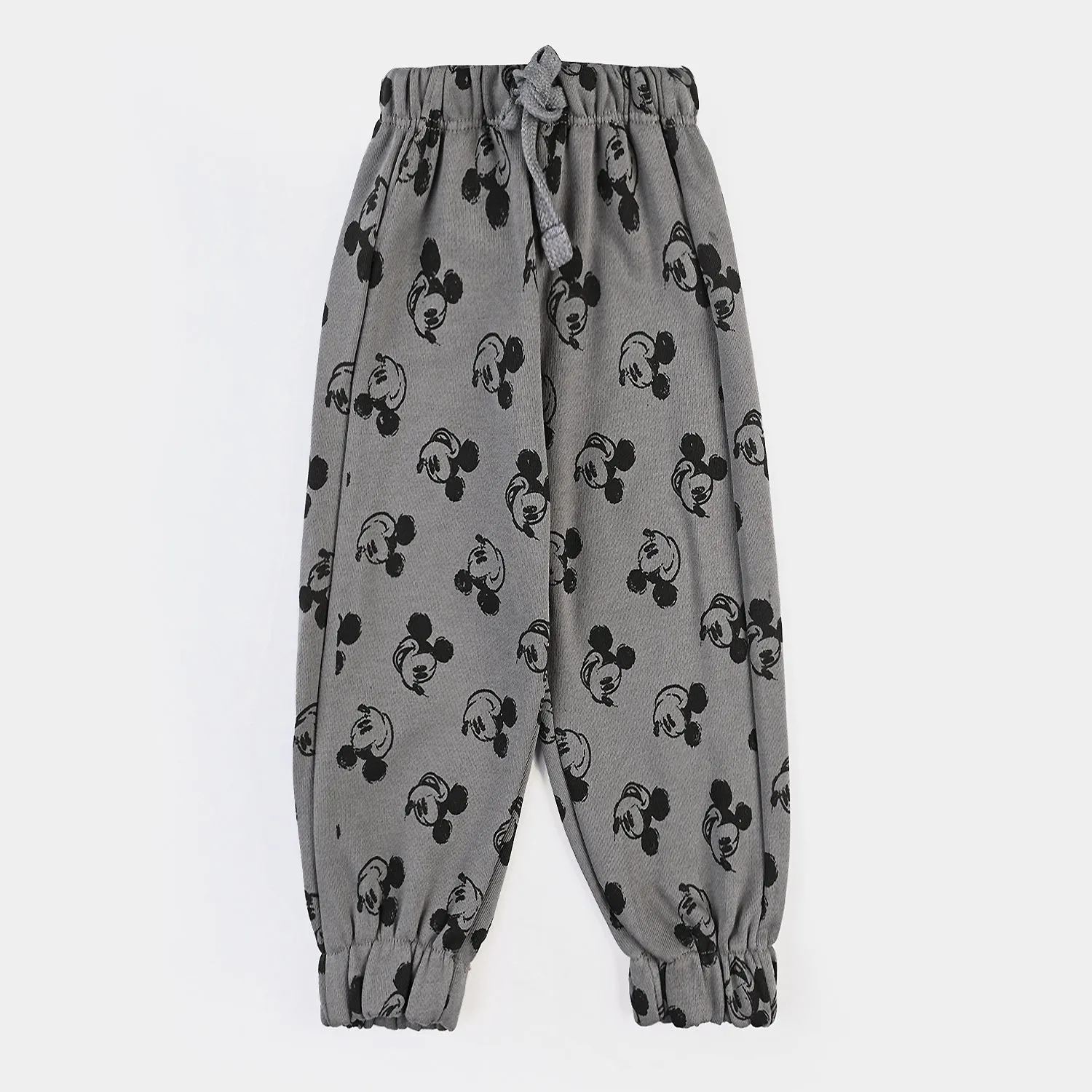 Boys Terry and Fleece Pyjamas-GREY