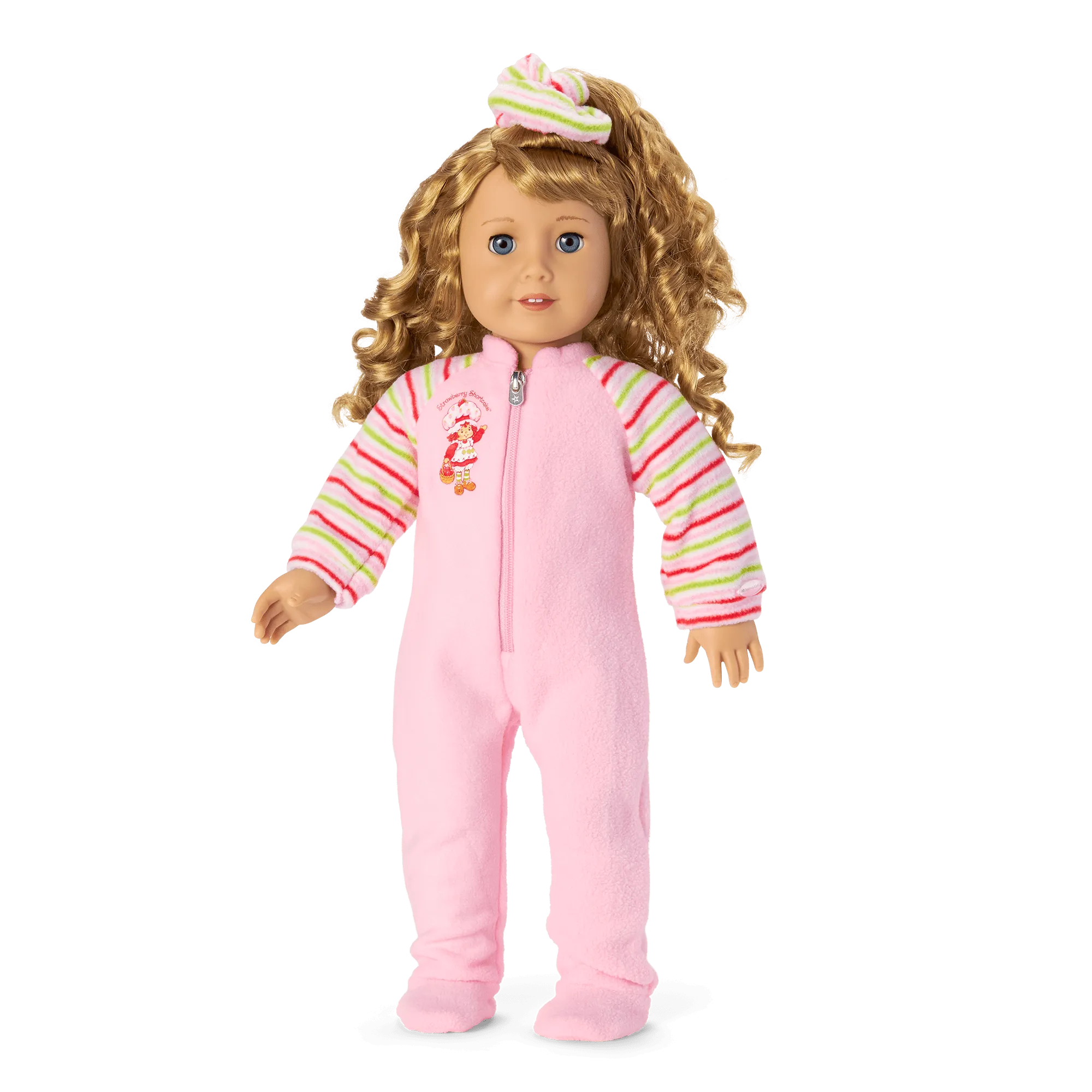 Courtney’s™ Strawberry Shortcake™ PJs for Girls & 18-inch Dolls (Historical Characters)