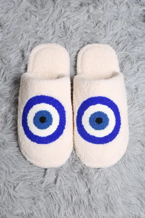 EVIL EYE SLIPPERS