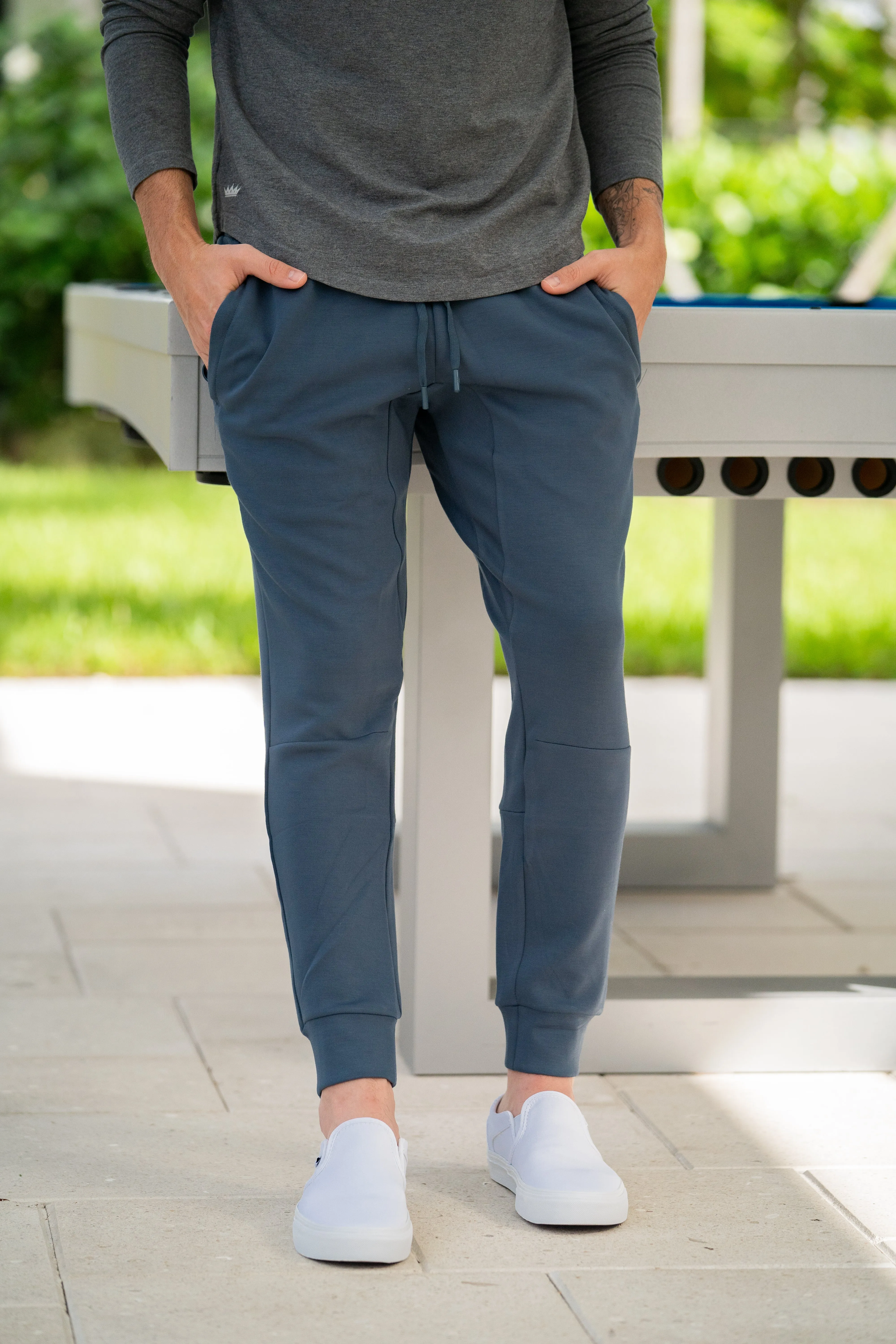 Flex Jogger Steel Blue