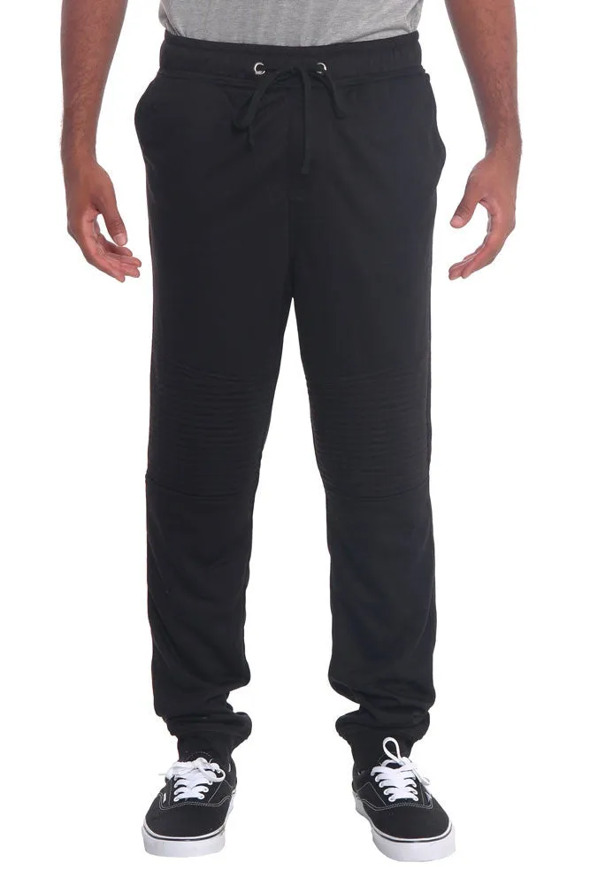 French Terry Biker Jogger Pants