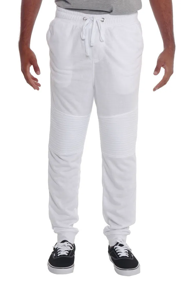 French Terry Biker Jogger Pants