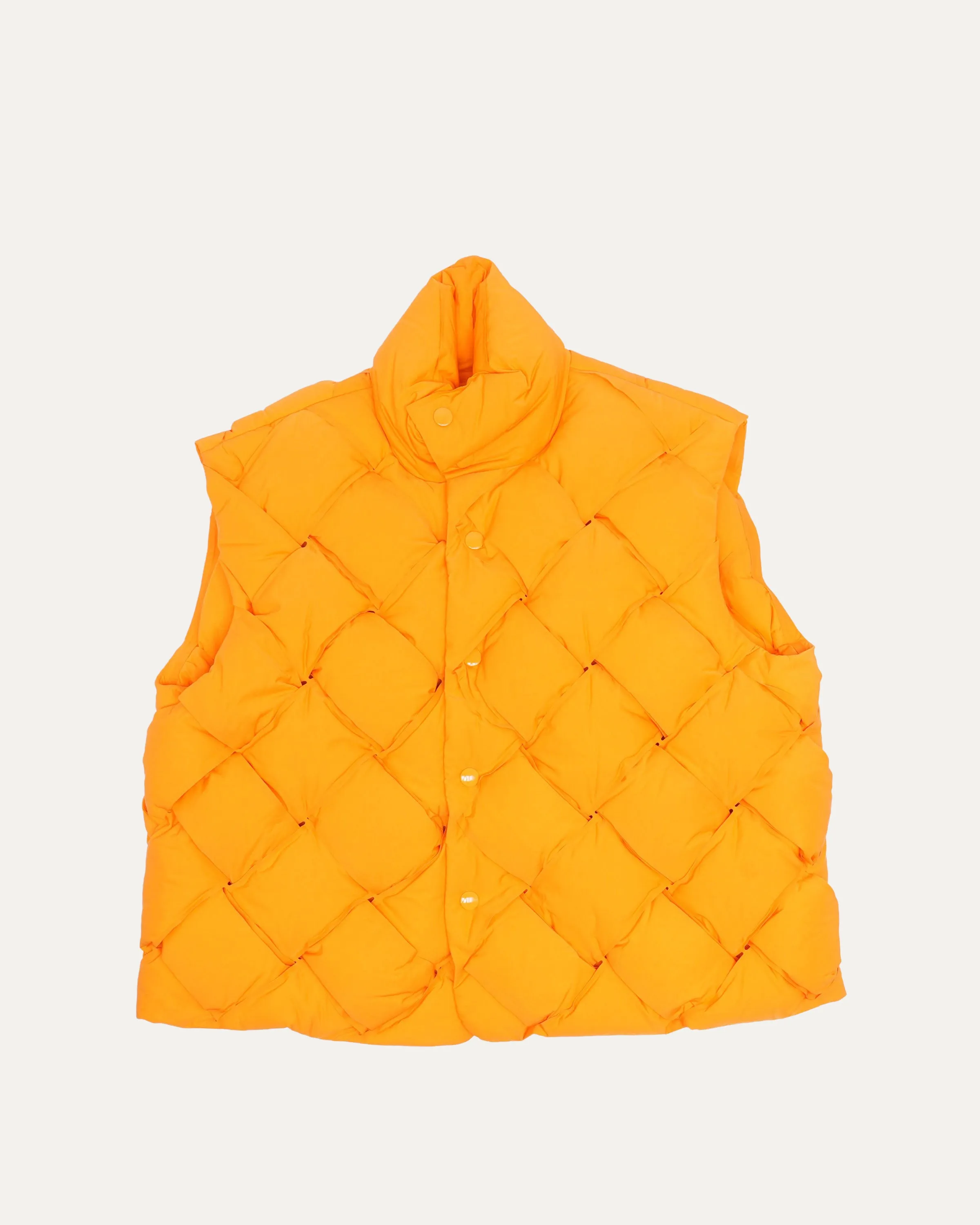 Intrecciato Puffer Vest