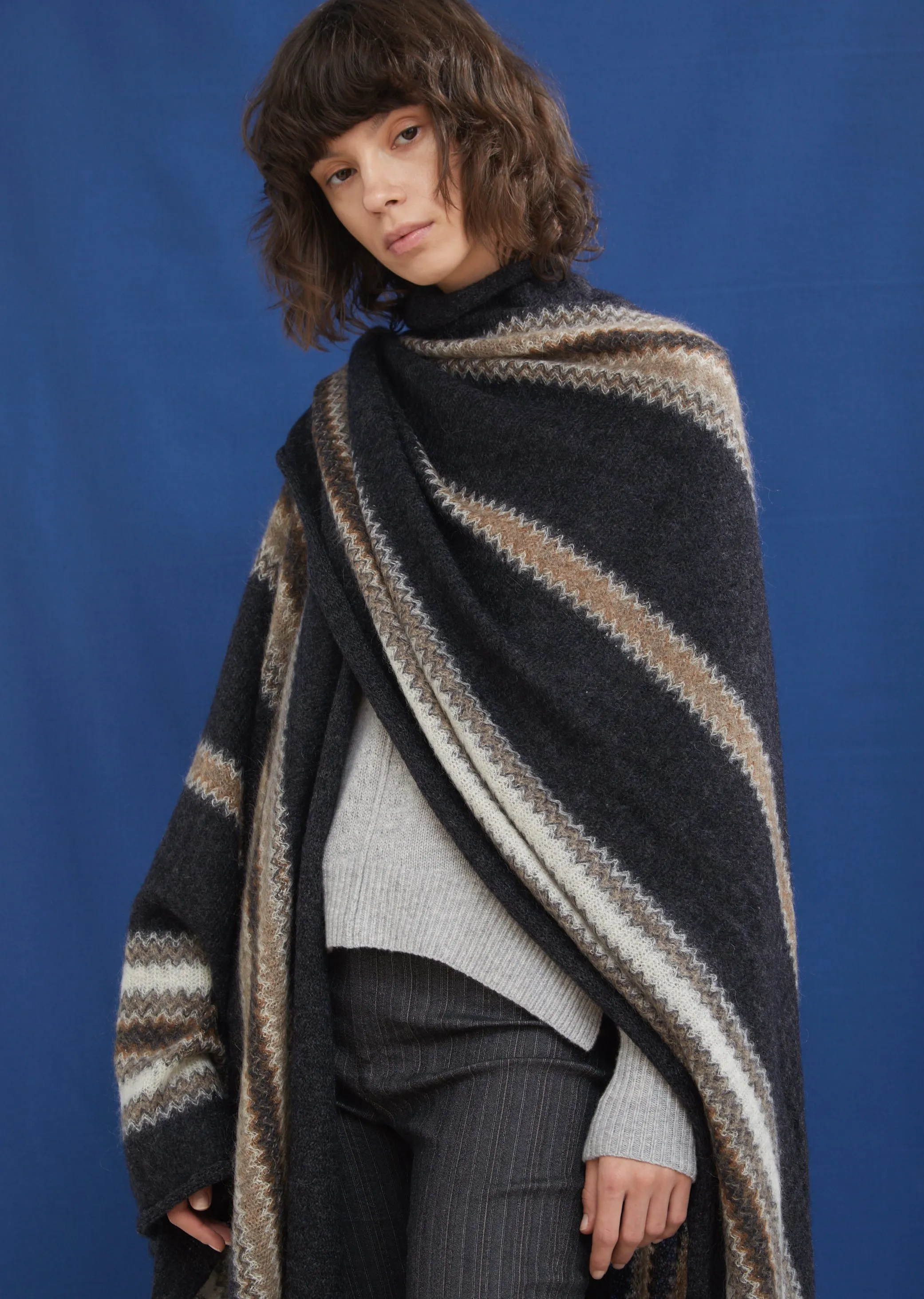 Kalibo Mohair Wool Cape