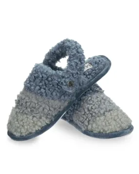 Kids' Shaggy Fur Plush Close Toed Slippers