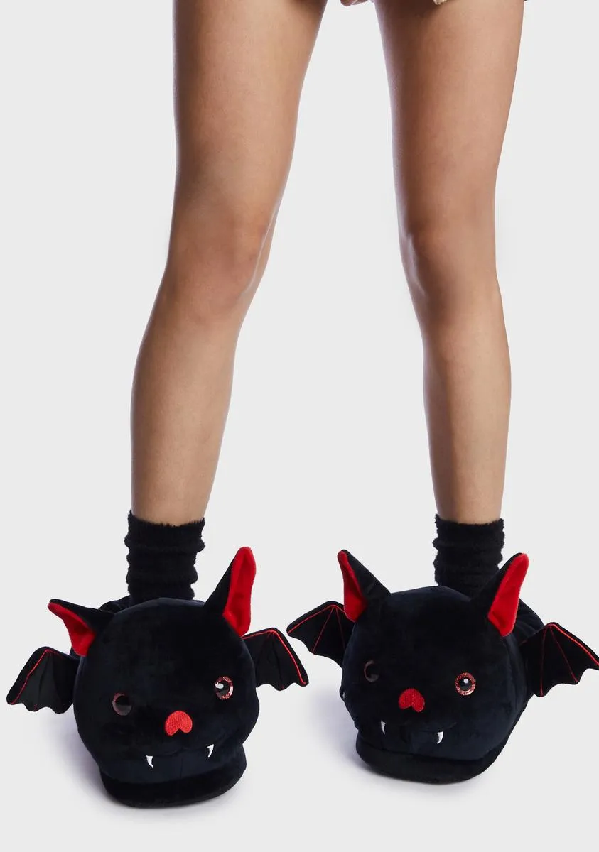 Lust For Blood Bat Slippers