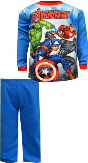 Marvel Comics The Avengers Action Ready Fleece Pajamas