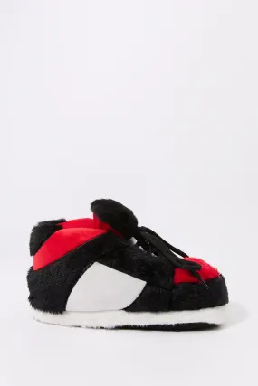 Plush Sneaker Slipper