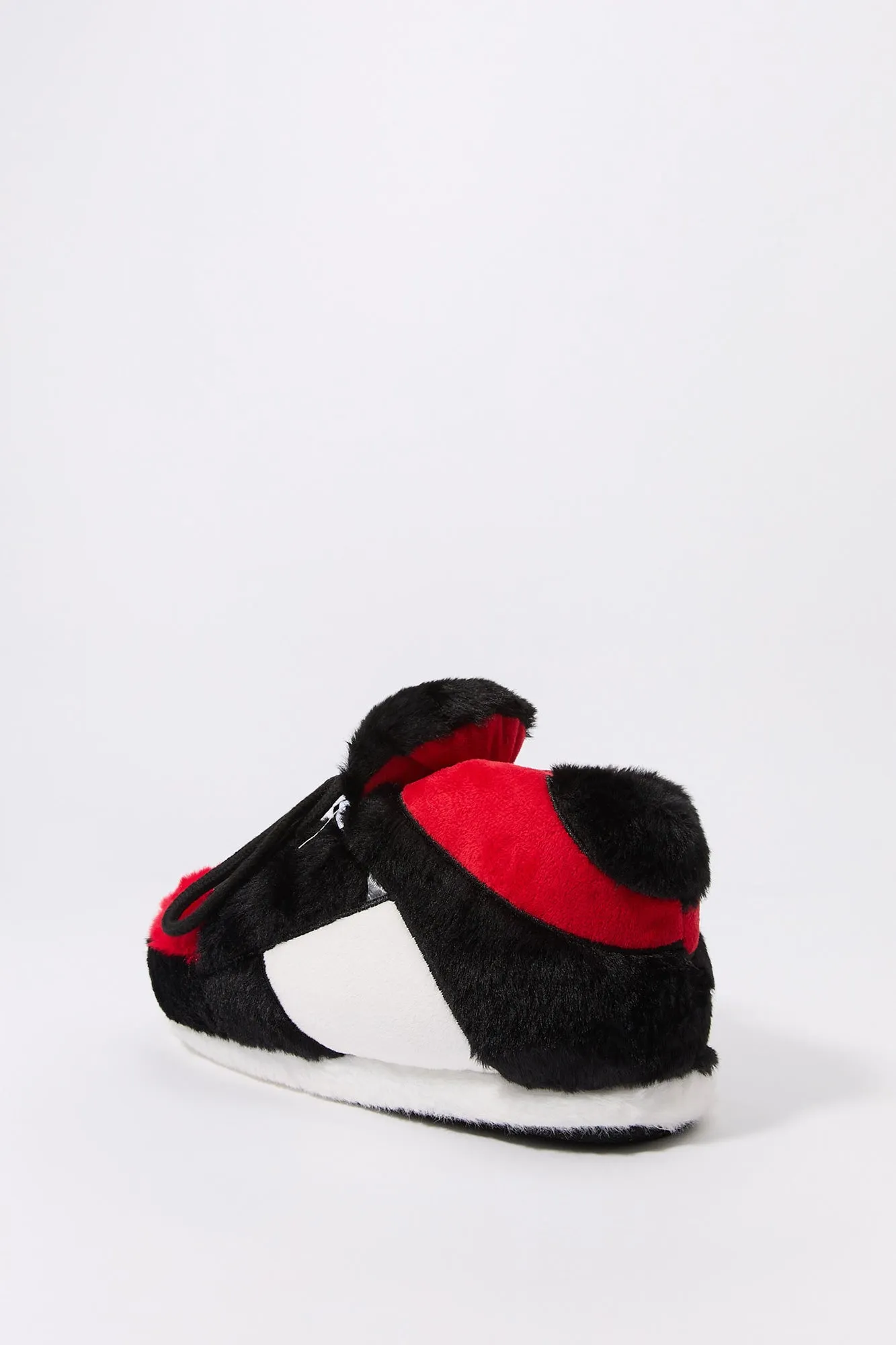 Plush Sneaker Slipper