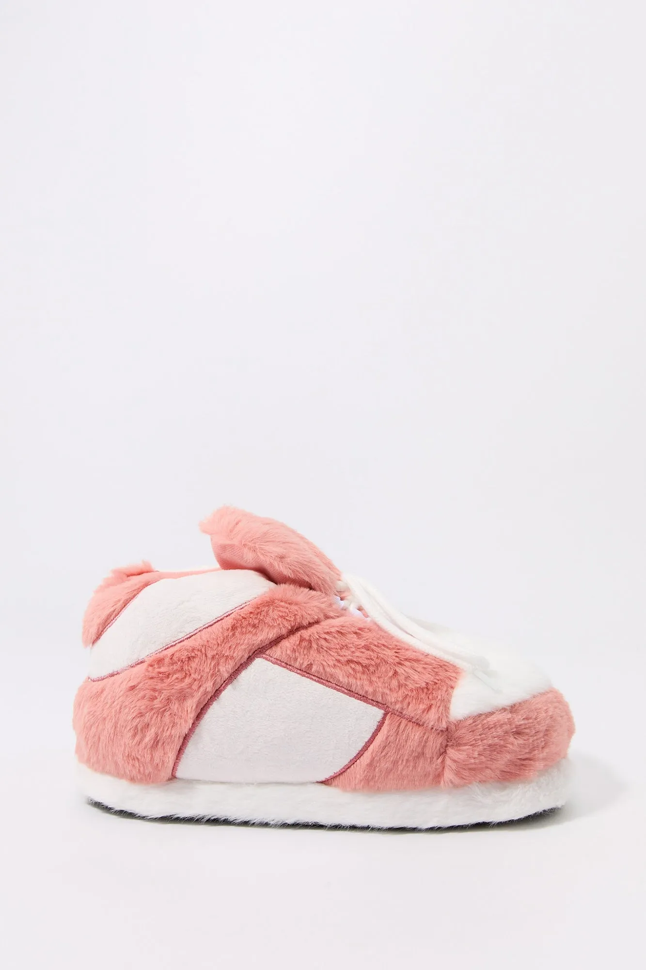 Plush Sneaker Slipper