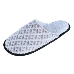 Polar Extreme Women's Plush Patterned Sherpa Lined Slippers