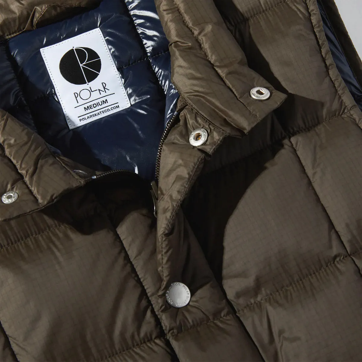 Polar - Lightweight Puffer Vest Brown