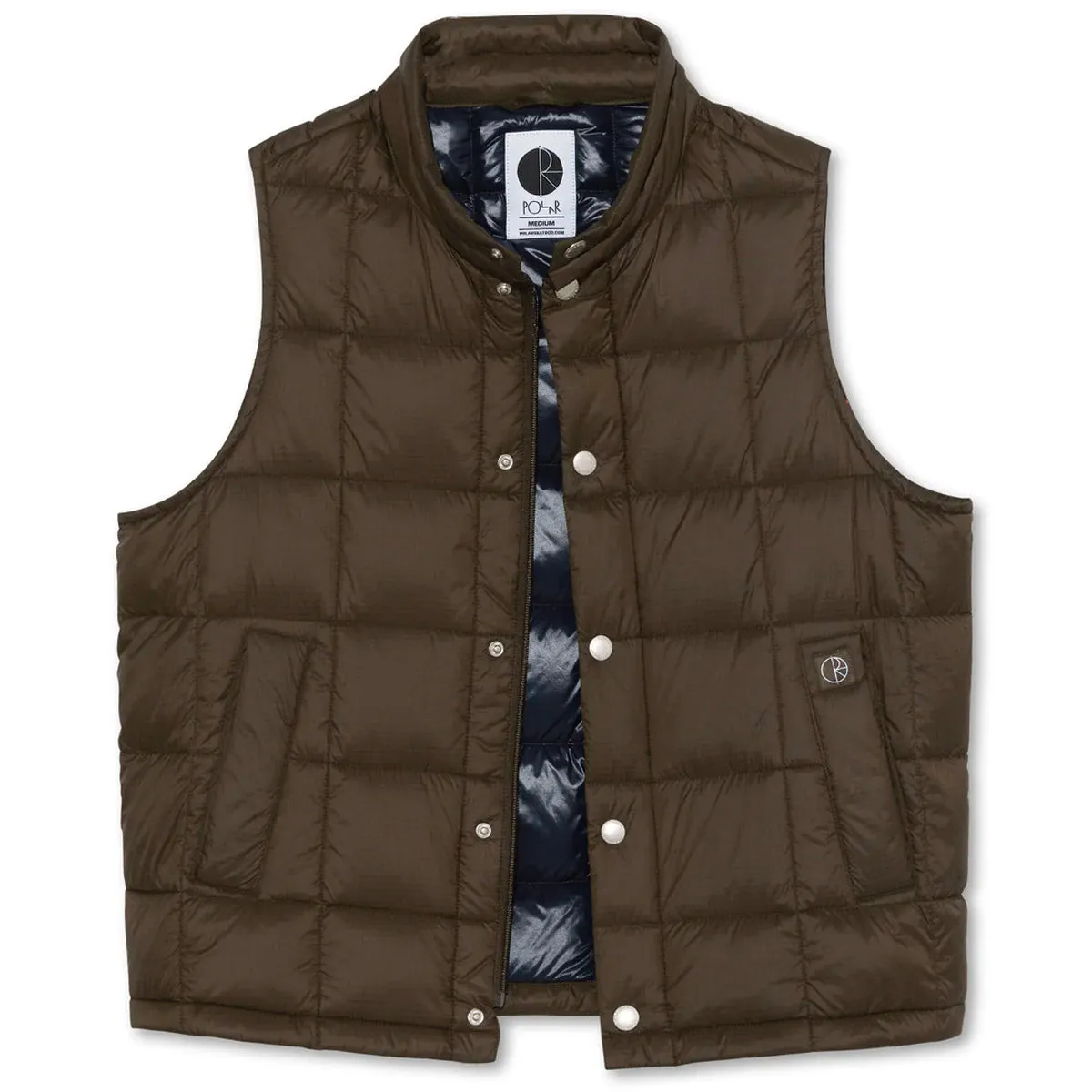 Polar - Lightweight Puffer Vest Brown