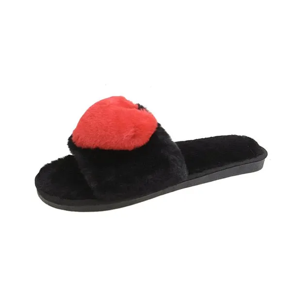 Puffy Heart Womens Slippers