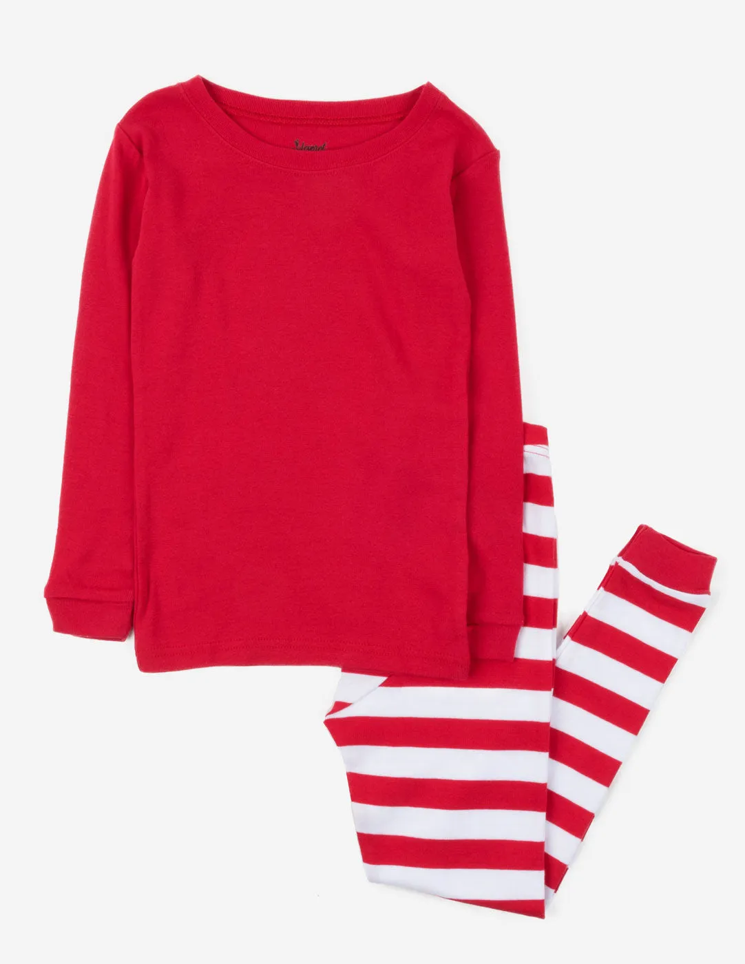 Red & White Matching Family Pajama Set