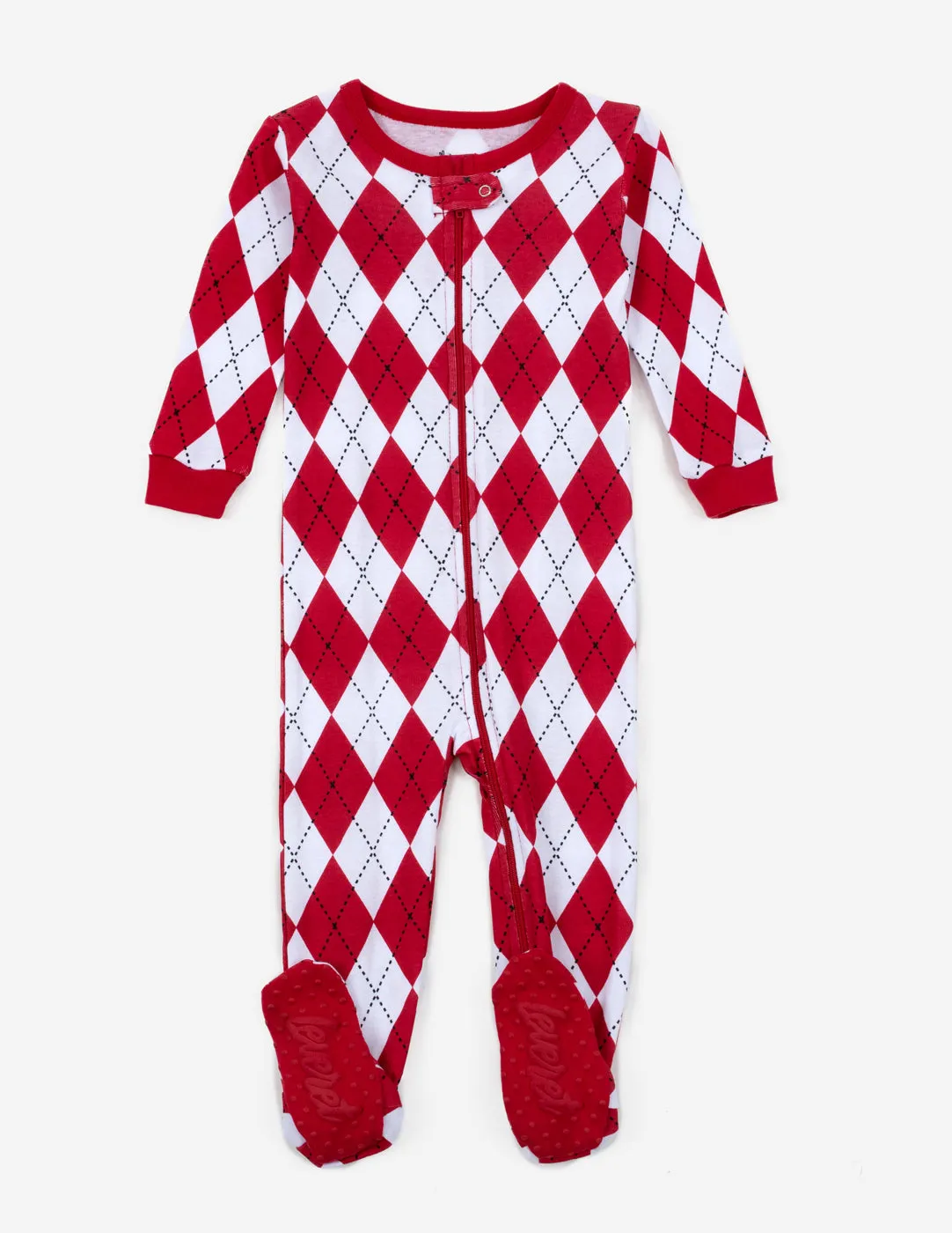 Red & White Matching Family Pajama Set