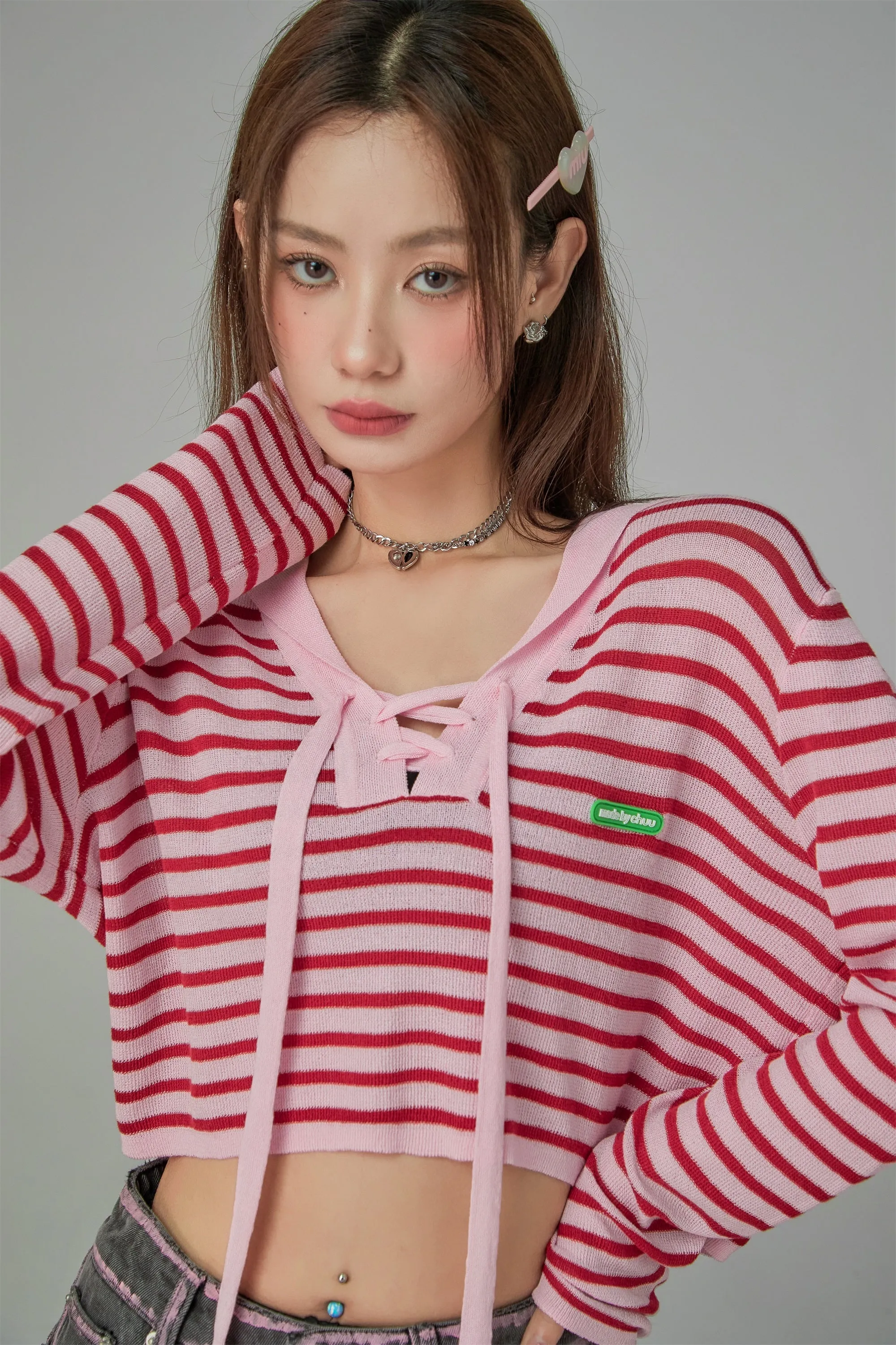 Sailor Striped Knit Sweater