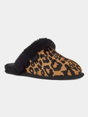 Scuffette II Panther Print Slipper