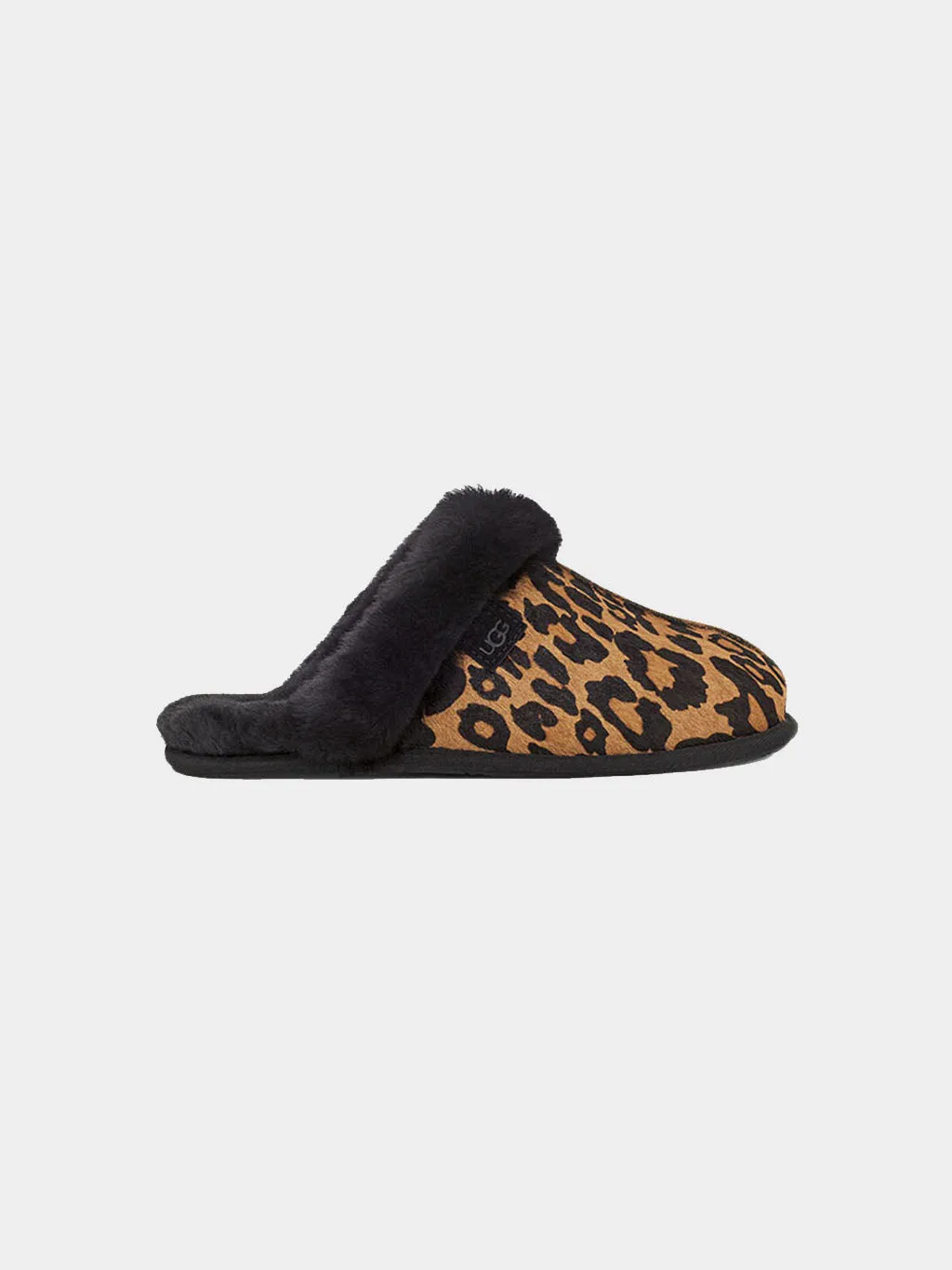 Scuffette II Panther Print Slipper