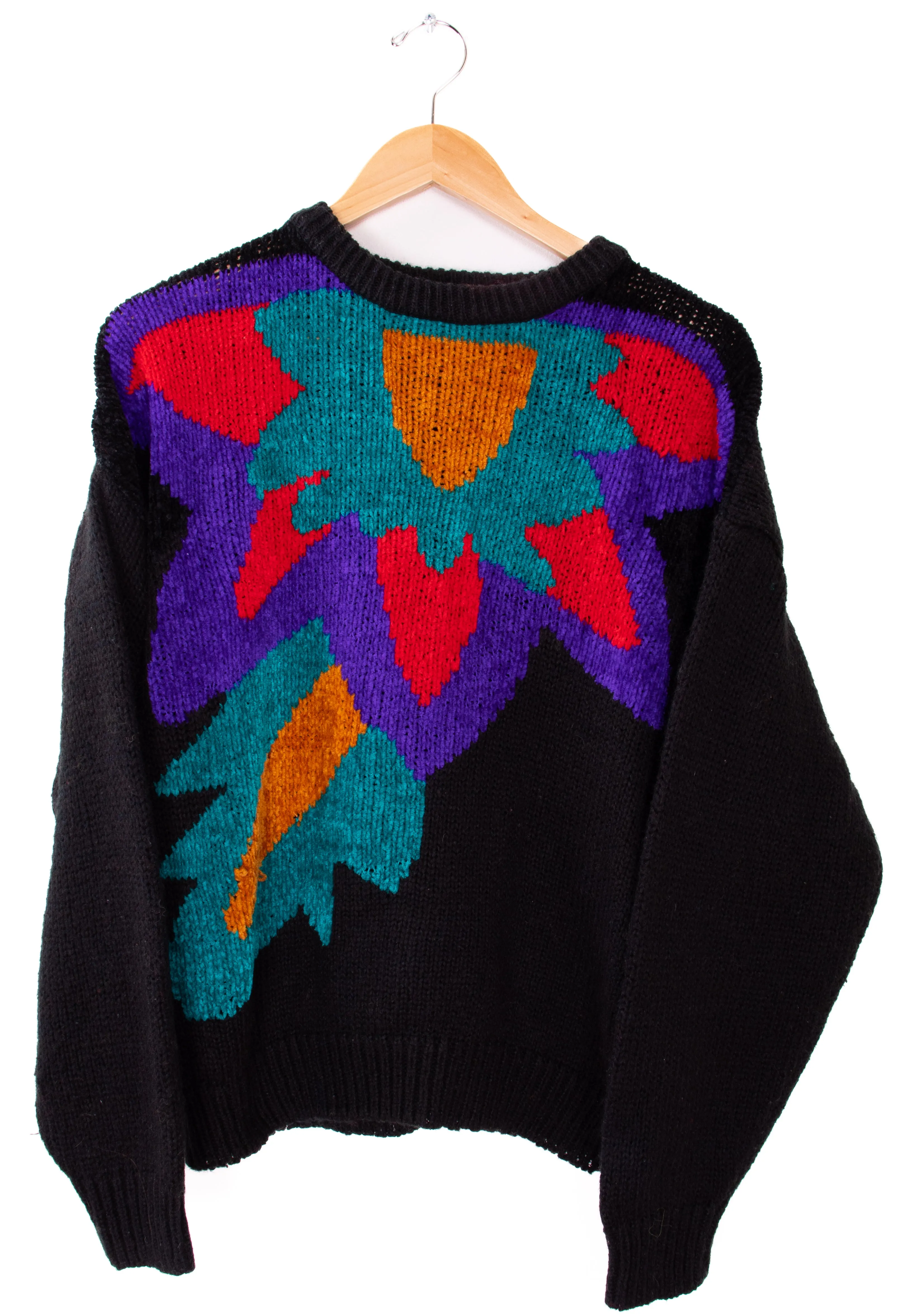 Sheridian Square Colorful Flowers Sweater