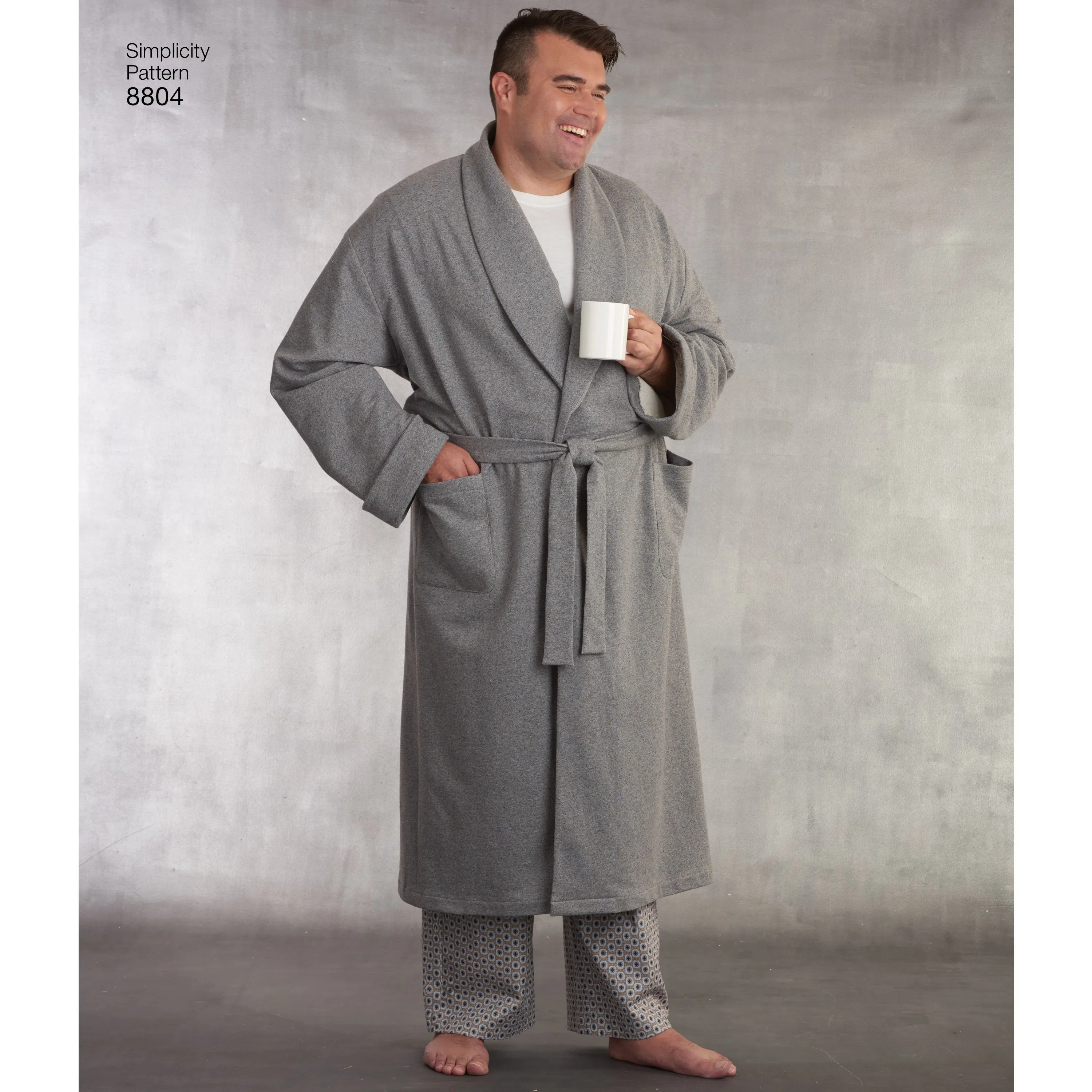 Simplicity Pattern 8804 unisex-loungewear