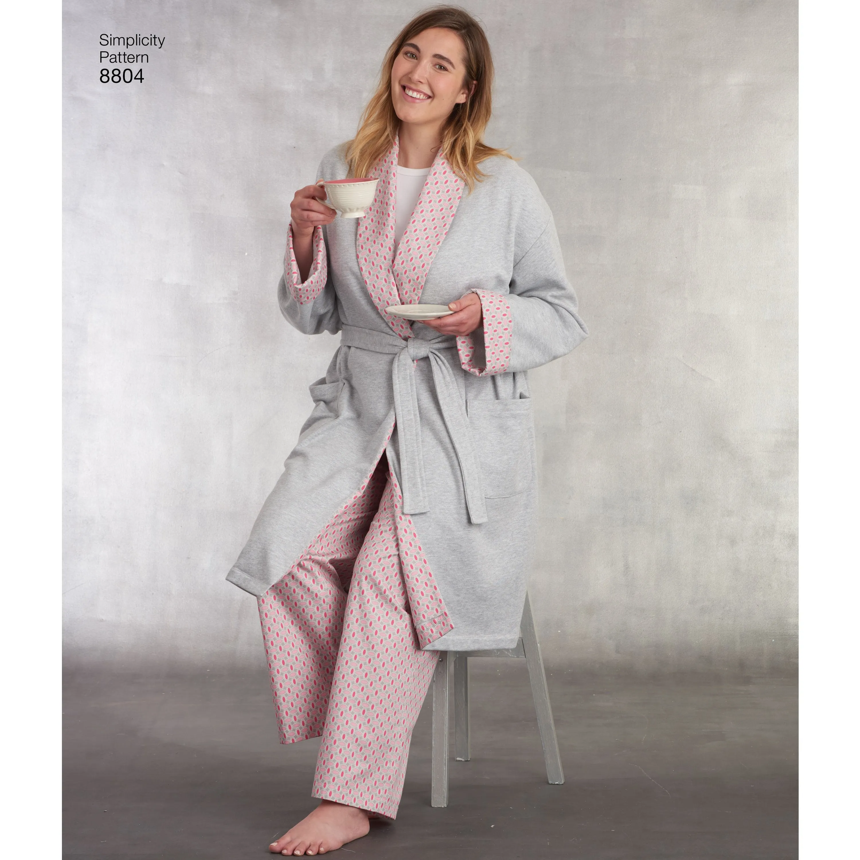 Simplicity Pattern 8804 unisex-loungewear