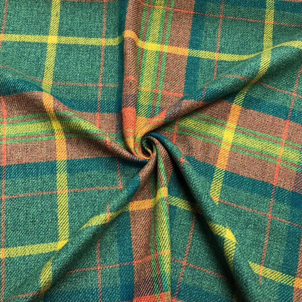 Tartan Wool Touch Fabric