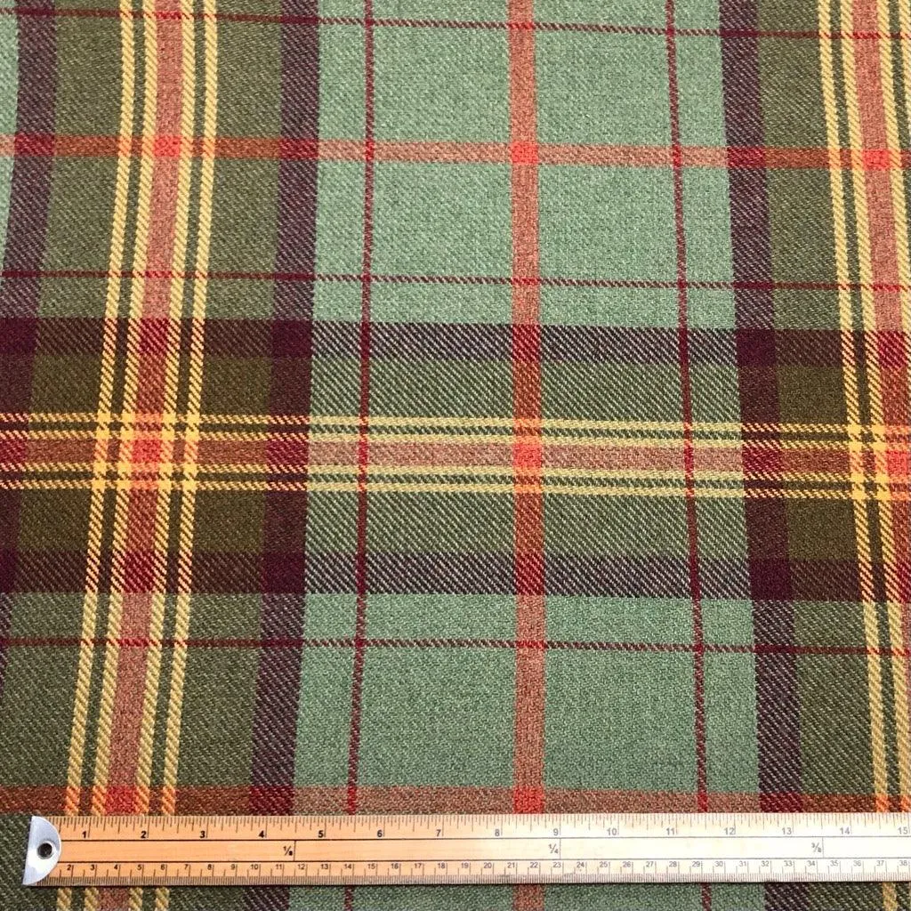 Tartan Wool Touch Fabric