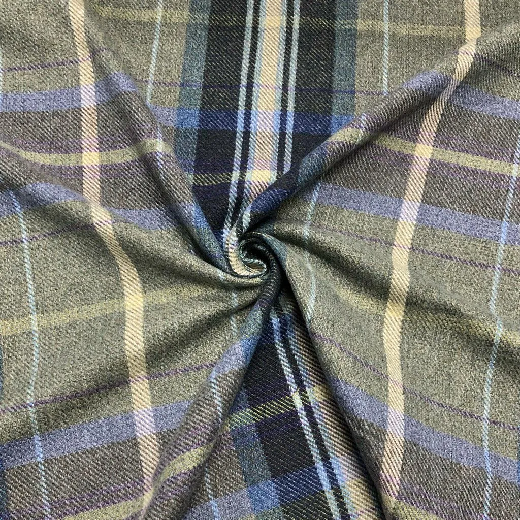 Tartan Wool Touch Fabric