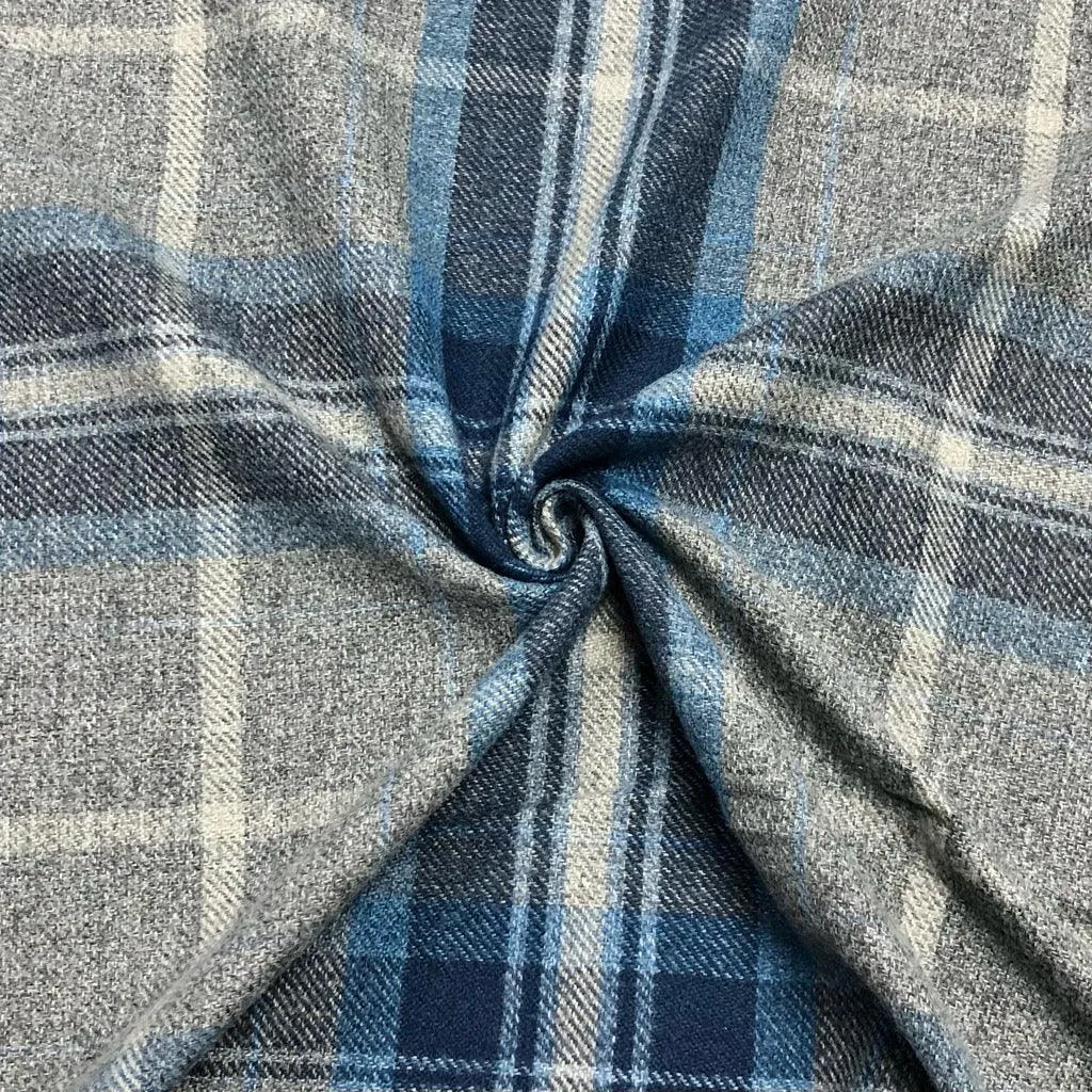 Tartan Wool Touch Fabric