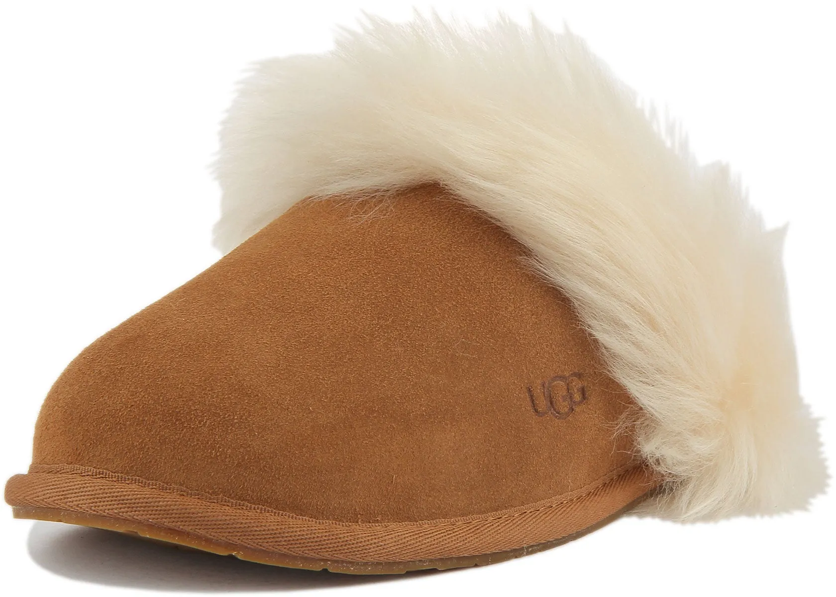 Ugg Australia Scuff Sister Slippers In Chestnut For Women