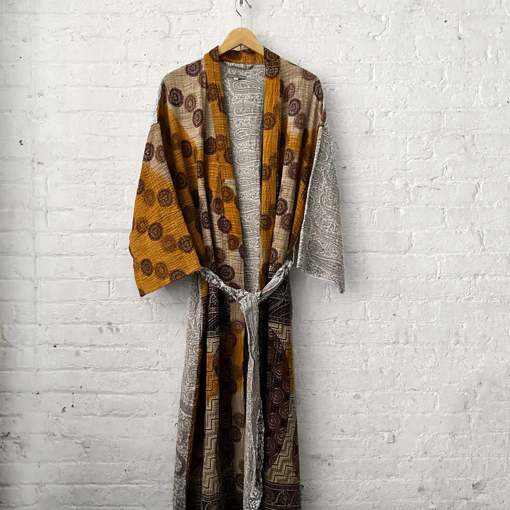 Vintage Sari Robe R3