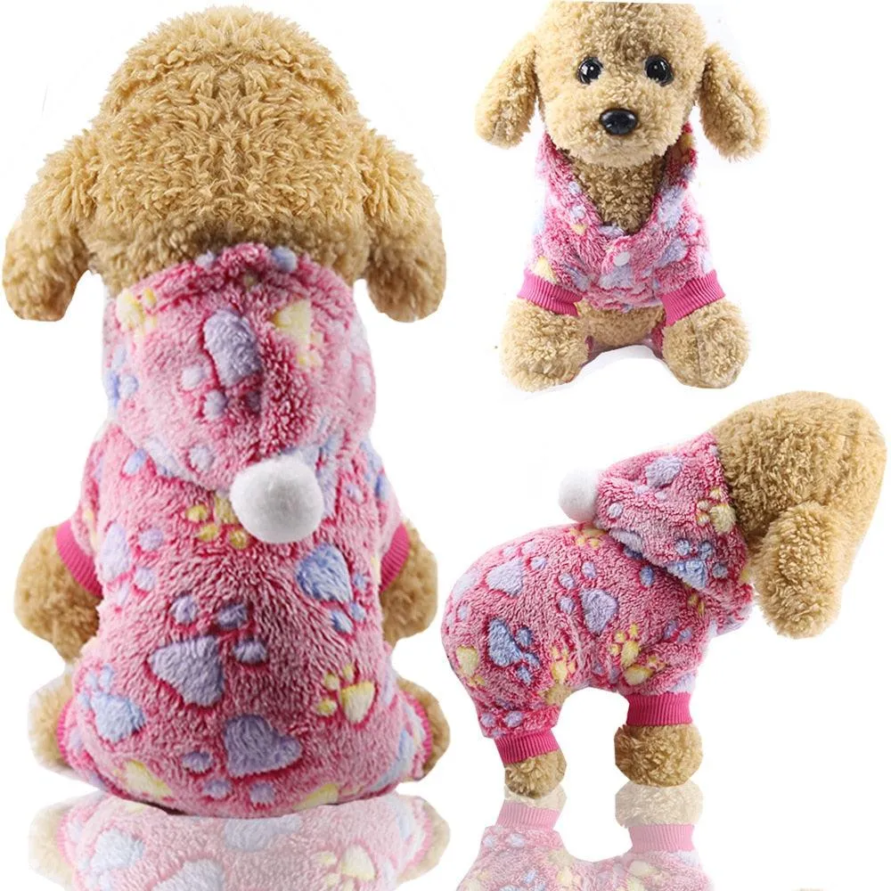 Warm Fleece Pet Pajamas