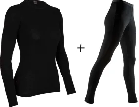 Women's Icebreaker Everyday 175 Long Sleeve Crew Top   Tights COMBO