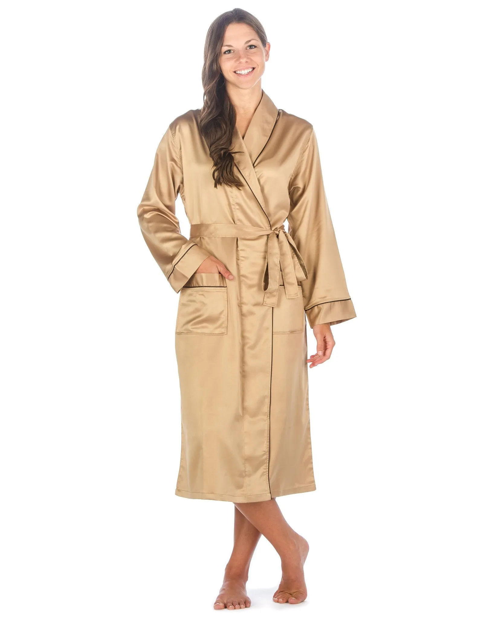 Women's Premium Satin Robe