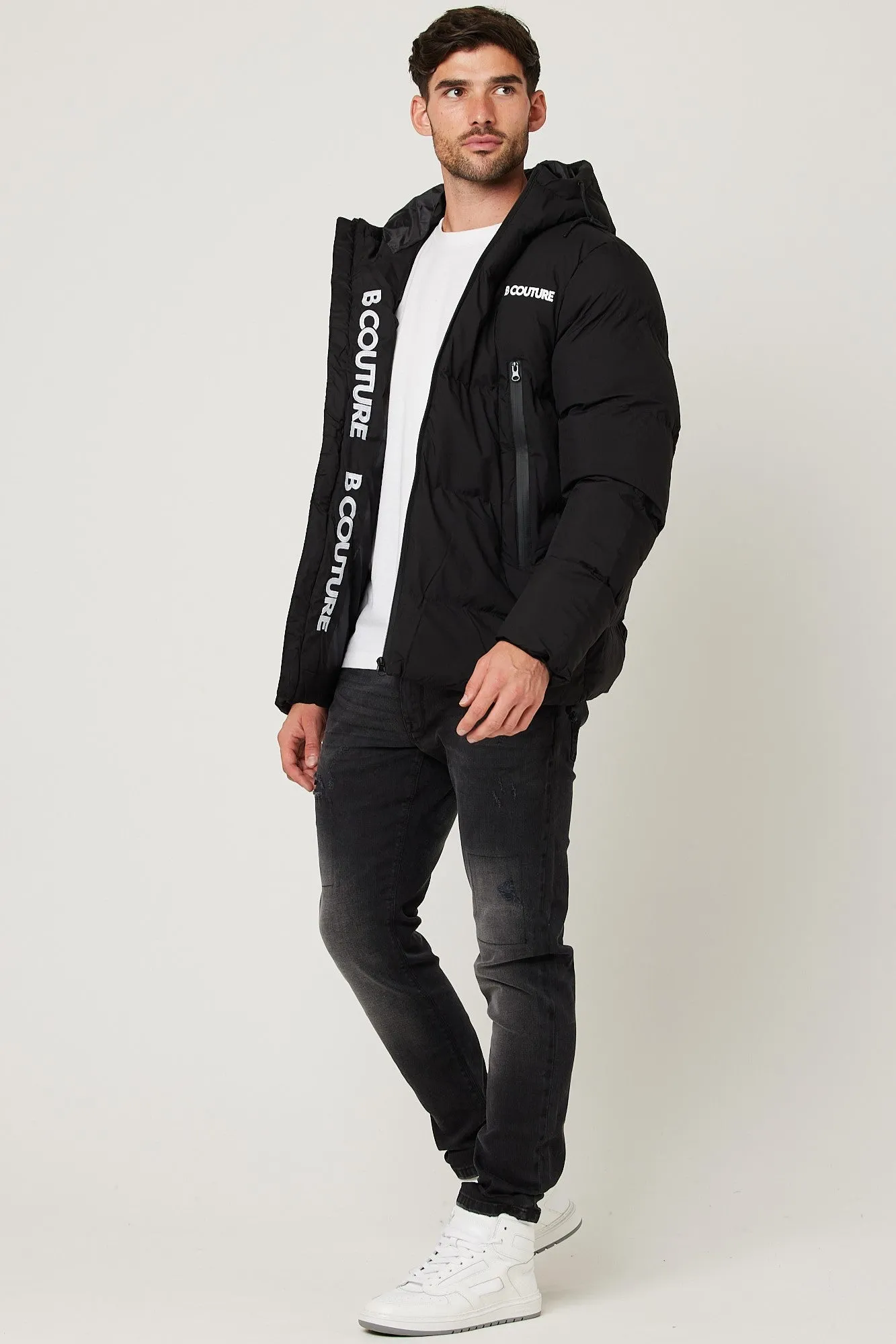 Wynford Puffer Jacket - Black