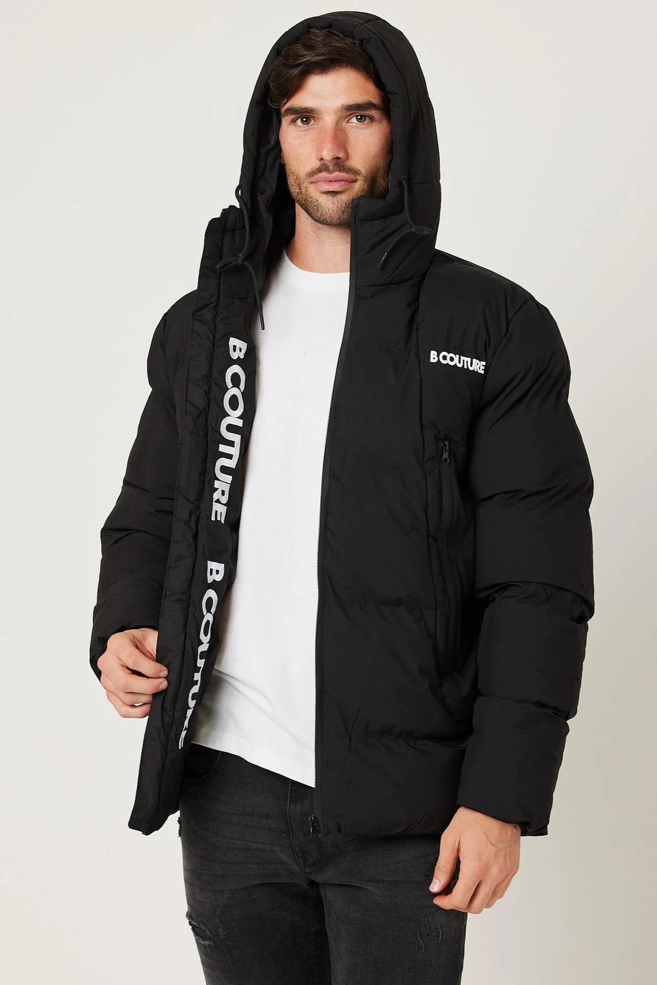 Wynford Puffer Jacket - Black