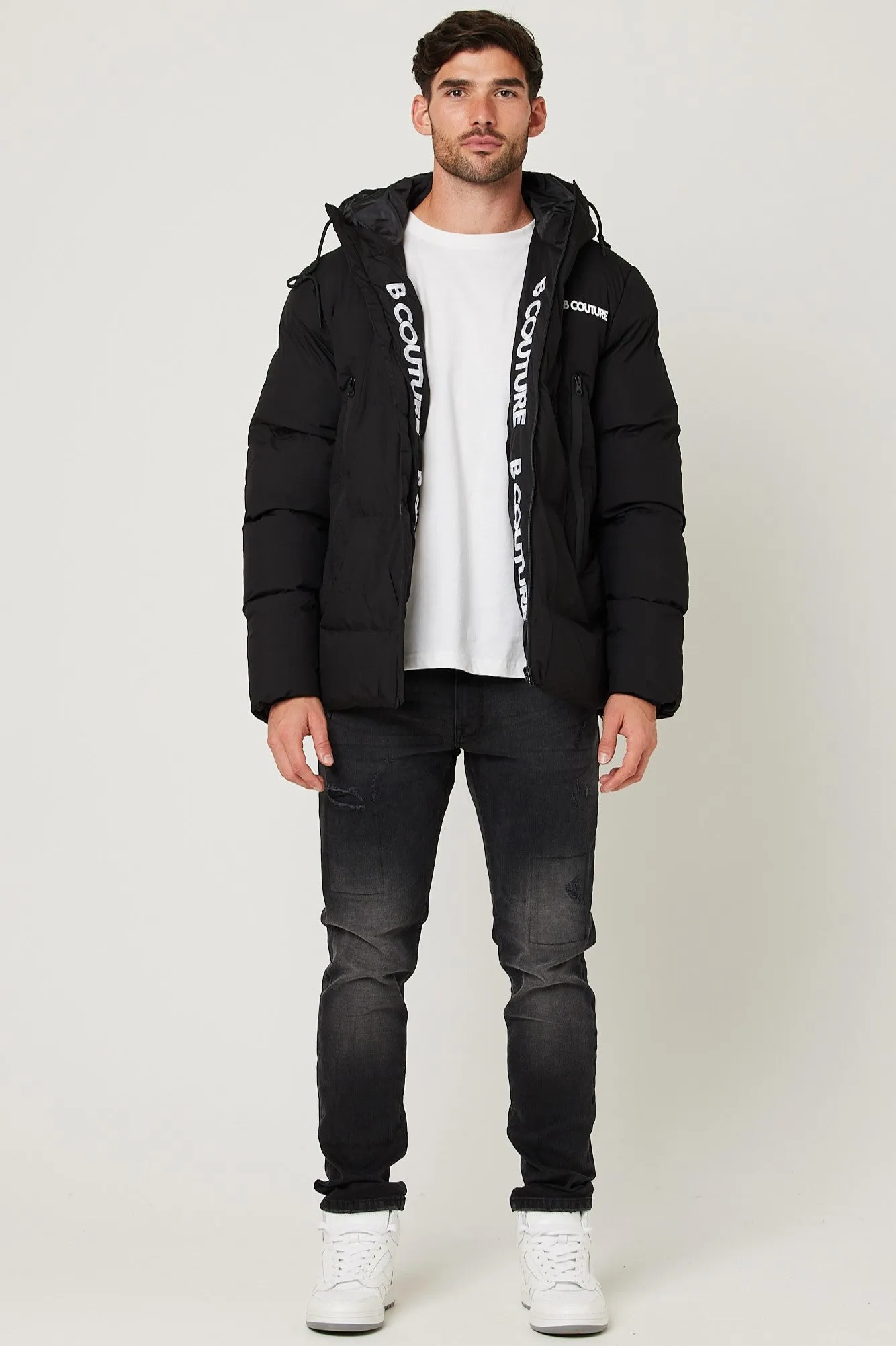 Wynford Puffer Jacket - Black