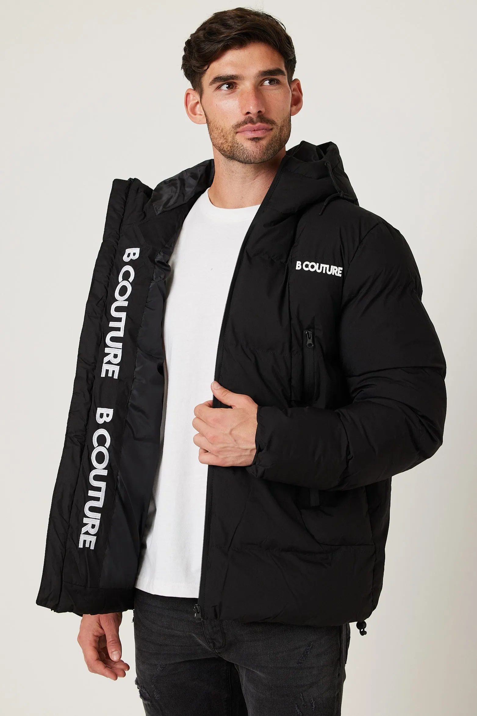 Wynford Puffer Jacket - Black