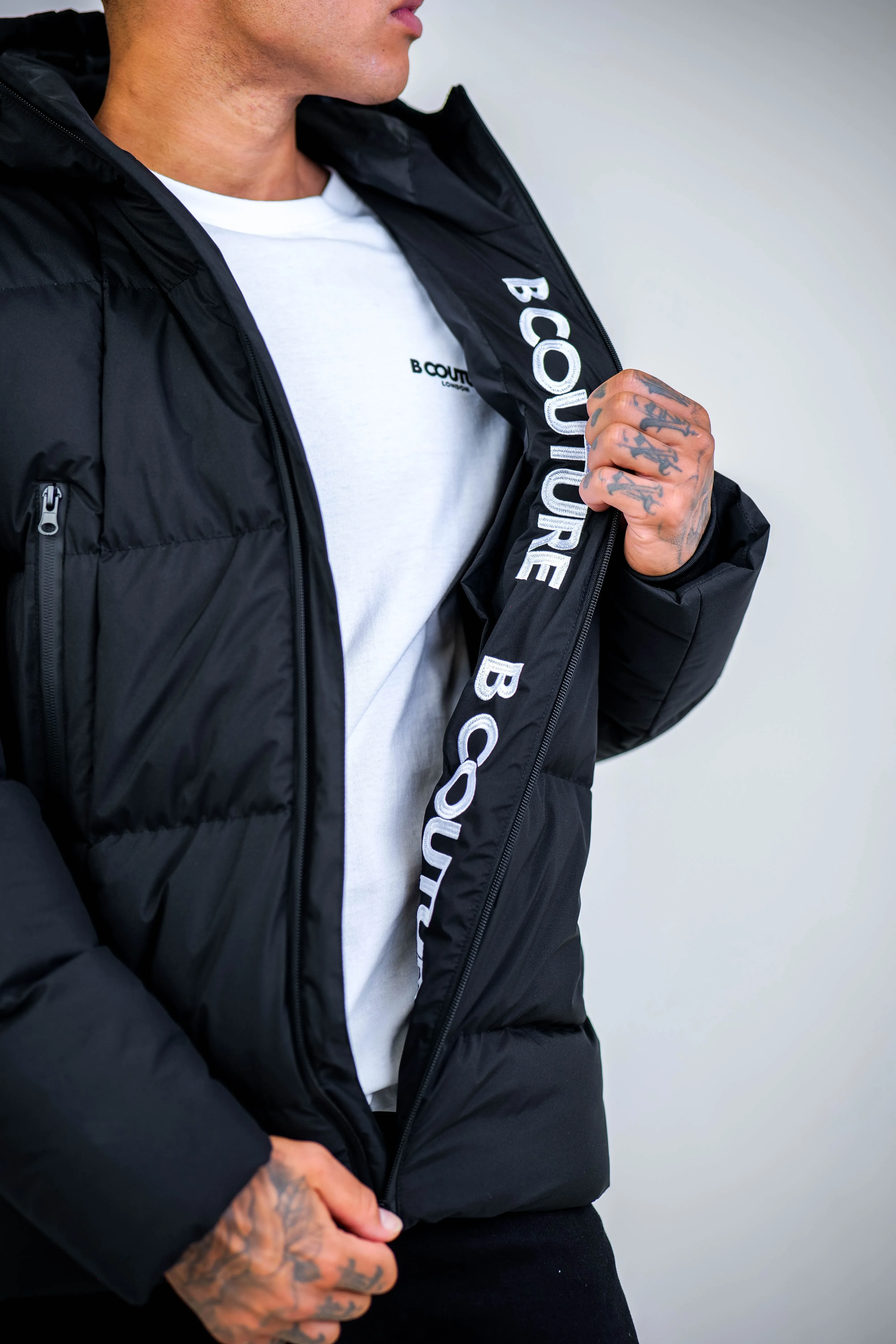 Wynford Puffer Jacket - Black